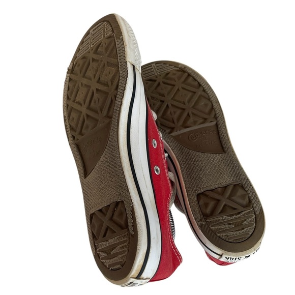 B8 Women’s Converse Chuck Taylor Ox Red Lo Top Canvas Shoes 9 - Picture 5 of 5